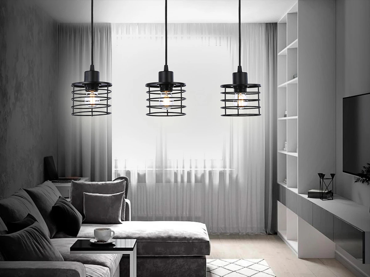 Подвесной светильник BK черный, TR8075 761523