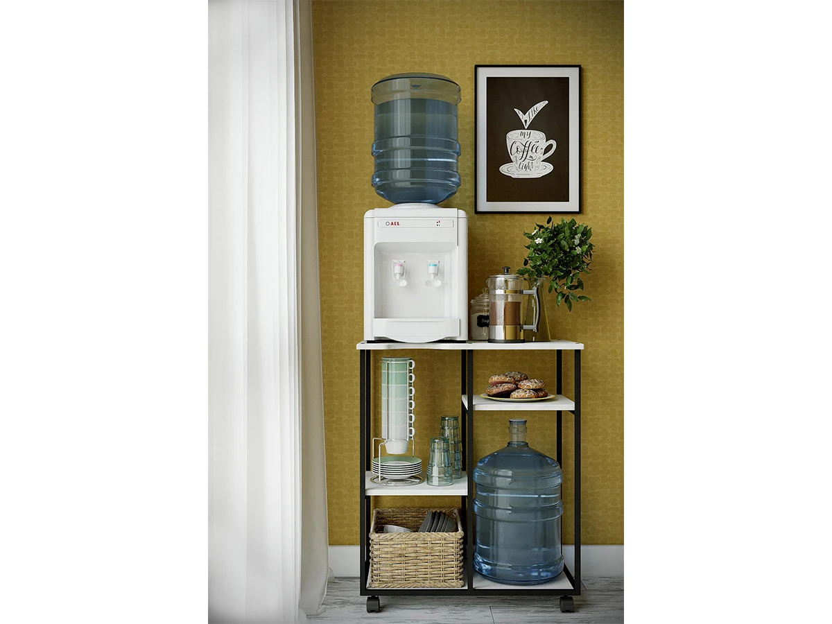 Подставка для воды Калифорния "Уотер loft" белый бетон 762046  - фото 2