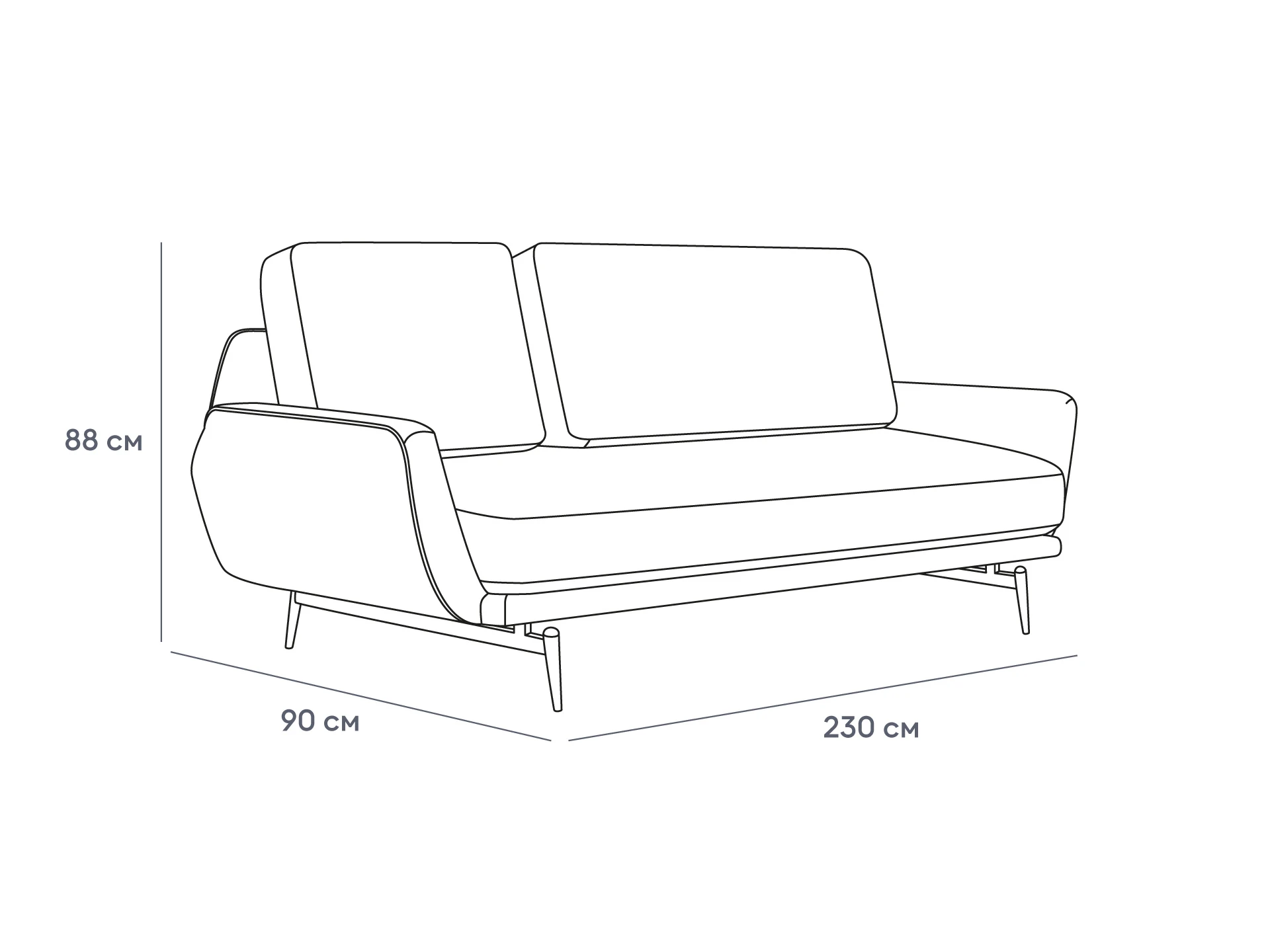 Диван Ispani трёхместный 785988  - фото 7