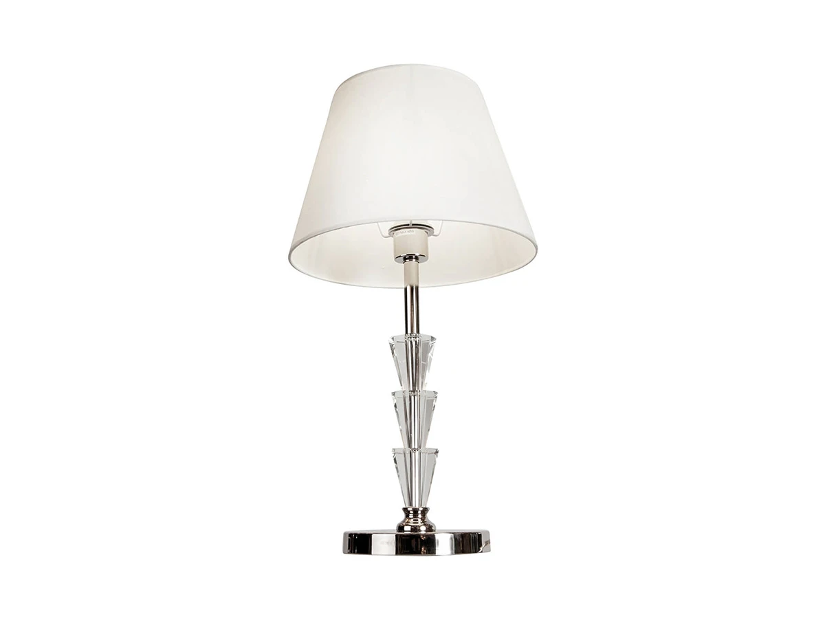 Настольная лампа iLamp Alesti T2424-1 Nickel 768921