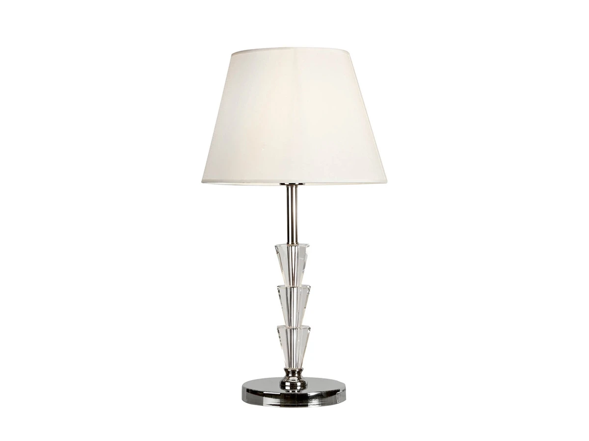 Настольная лампа iLamp Alesti T2424-1 Nickel 768921
