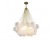 Подвесная люстра iLamp GLOBE 10099P/3-D800 GOLD&WHITE