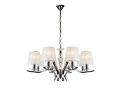 Подвесная люстра iLamp Omega RM5231/8 Хром