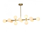 Подвесной светильник iLamp GOLDEN 712P/12 GOLD&WHITE