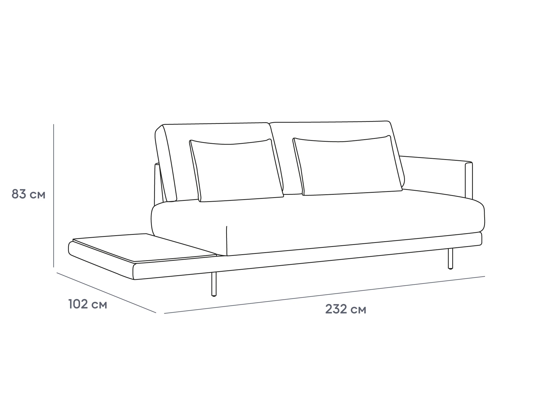 Кушетка Ricadi 809981  - фото 8