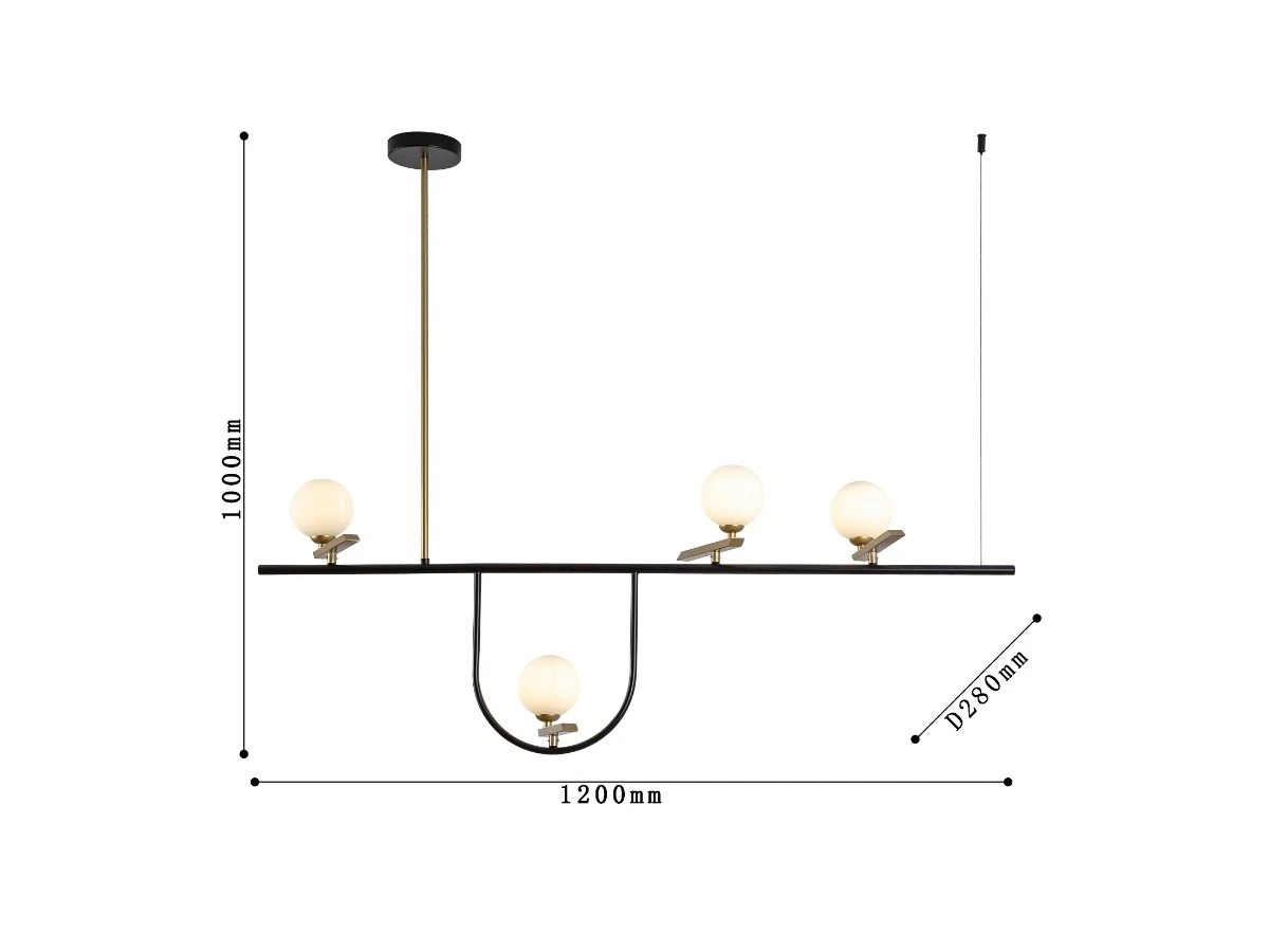 Подвесная люстра Pouli 805335  - фото 3