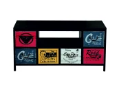 Комод с шестью ящиками и полкой