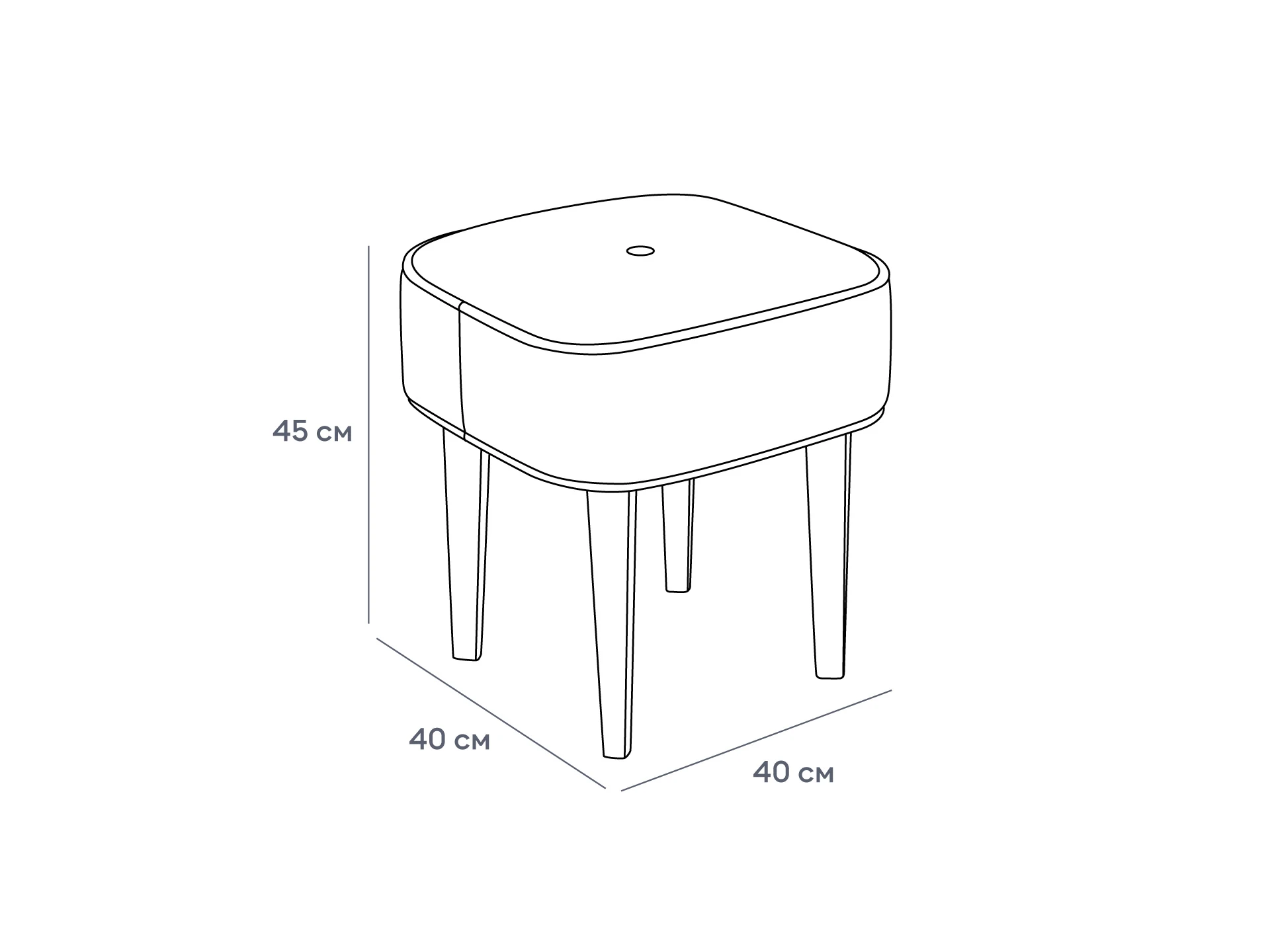 Табурет Handy SQ 340201  - фото 6