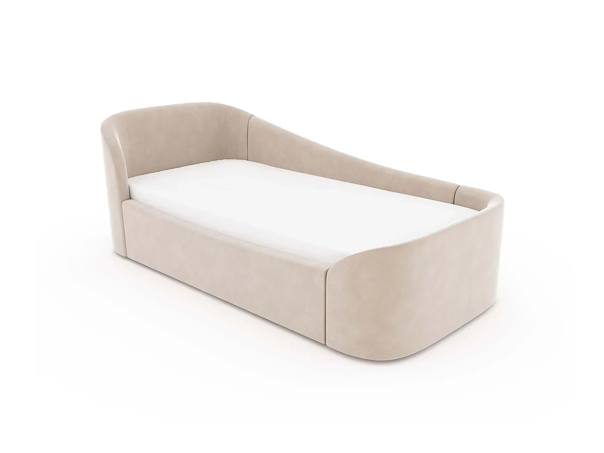 Диван-кровать KIDI Soft с низким изножьем 90*200 см R антивандальная ткань 811767  - фото 1