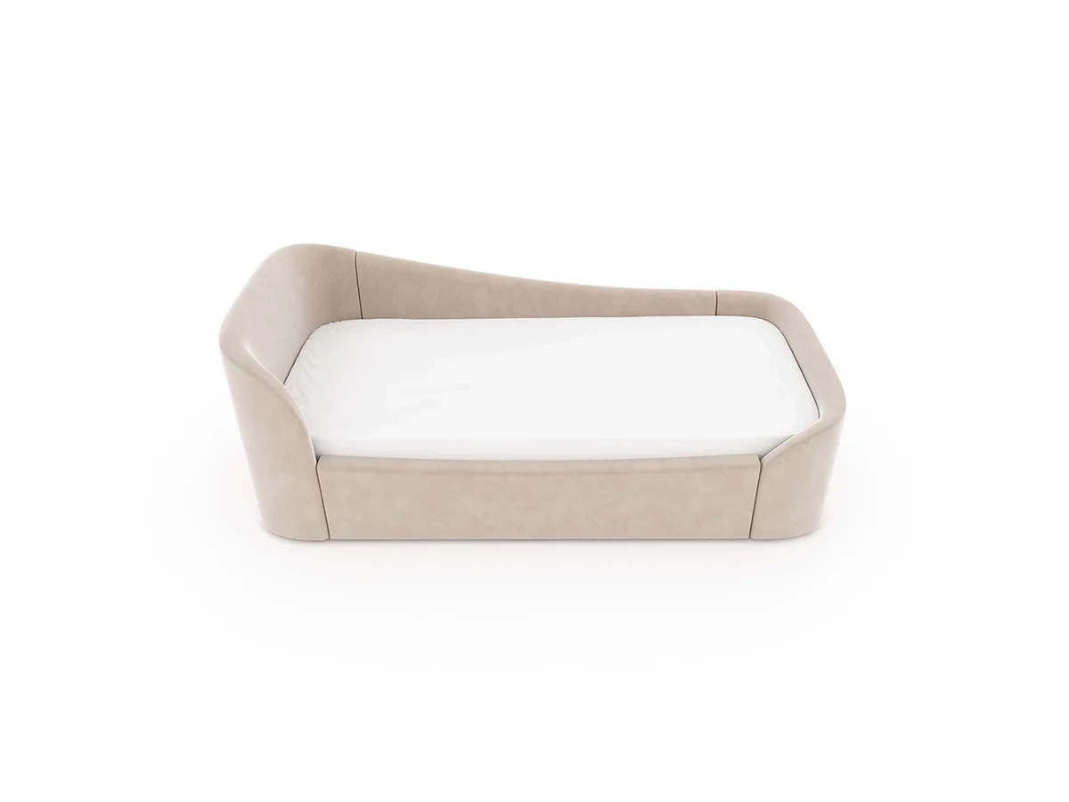 Диван-кровать KIDI Soft с низким изножьем 90*200 см R антивандальная ткань 811767  - фото 3