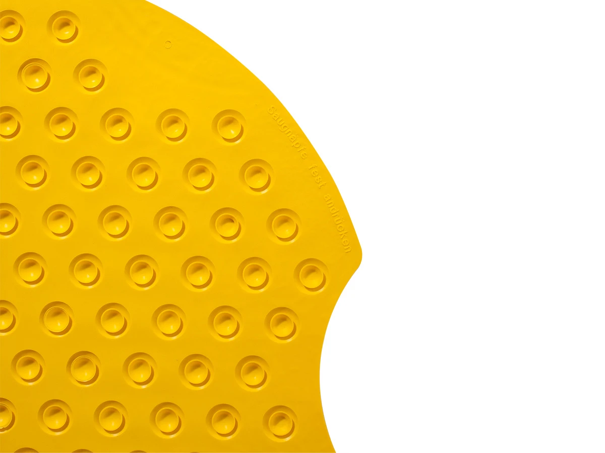 Коврик противоскользящий Tecno жёлтый 814372  - фото 2