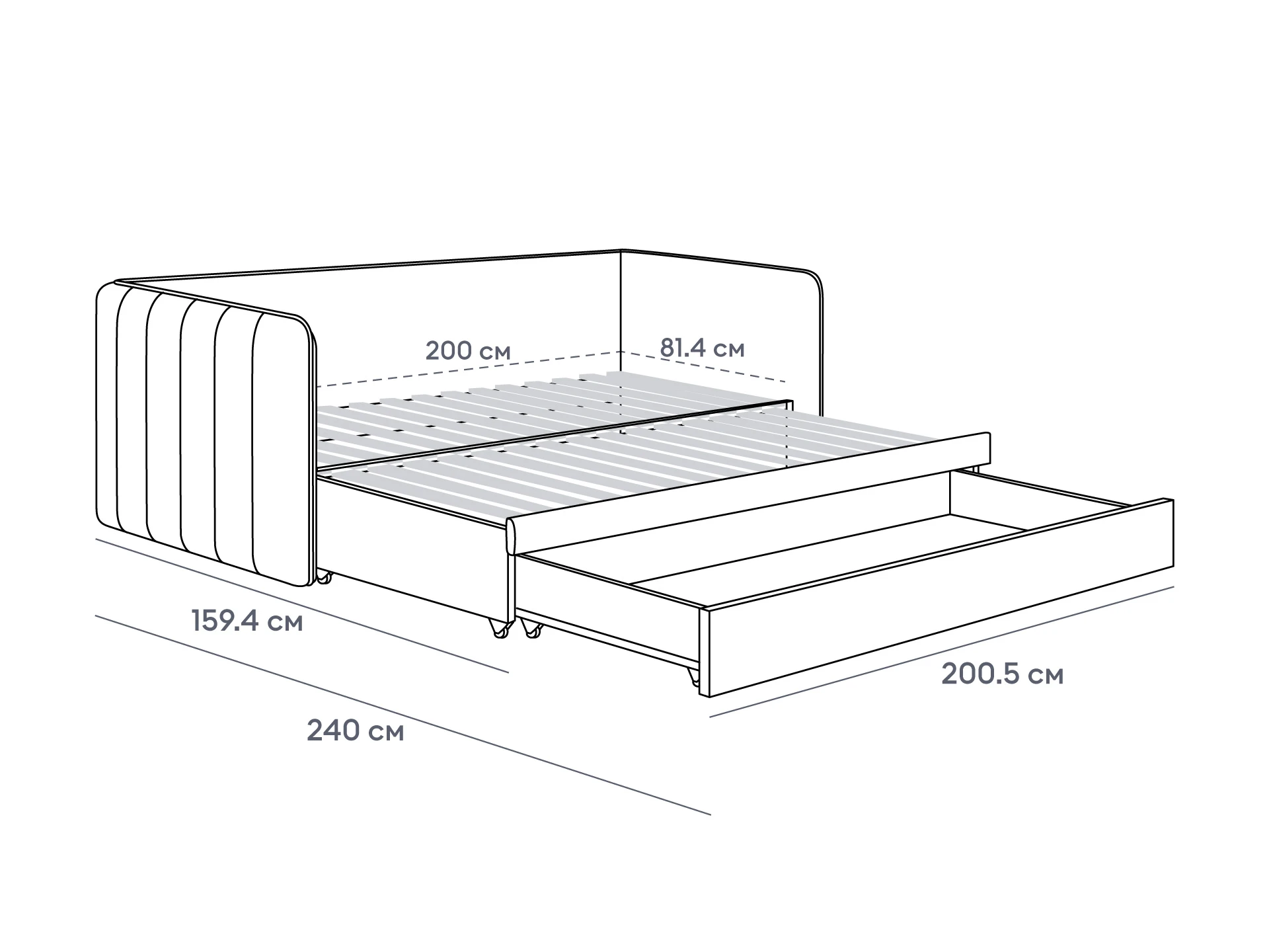 Кушетка Todi 819058  - фото 10