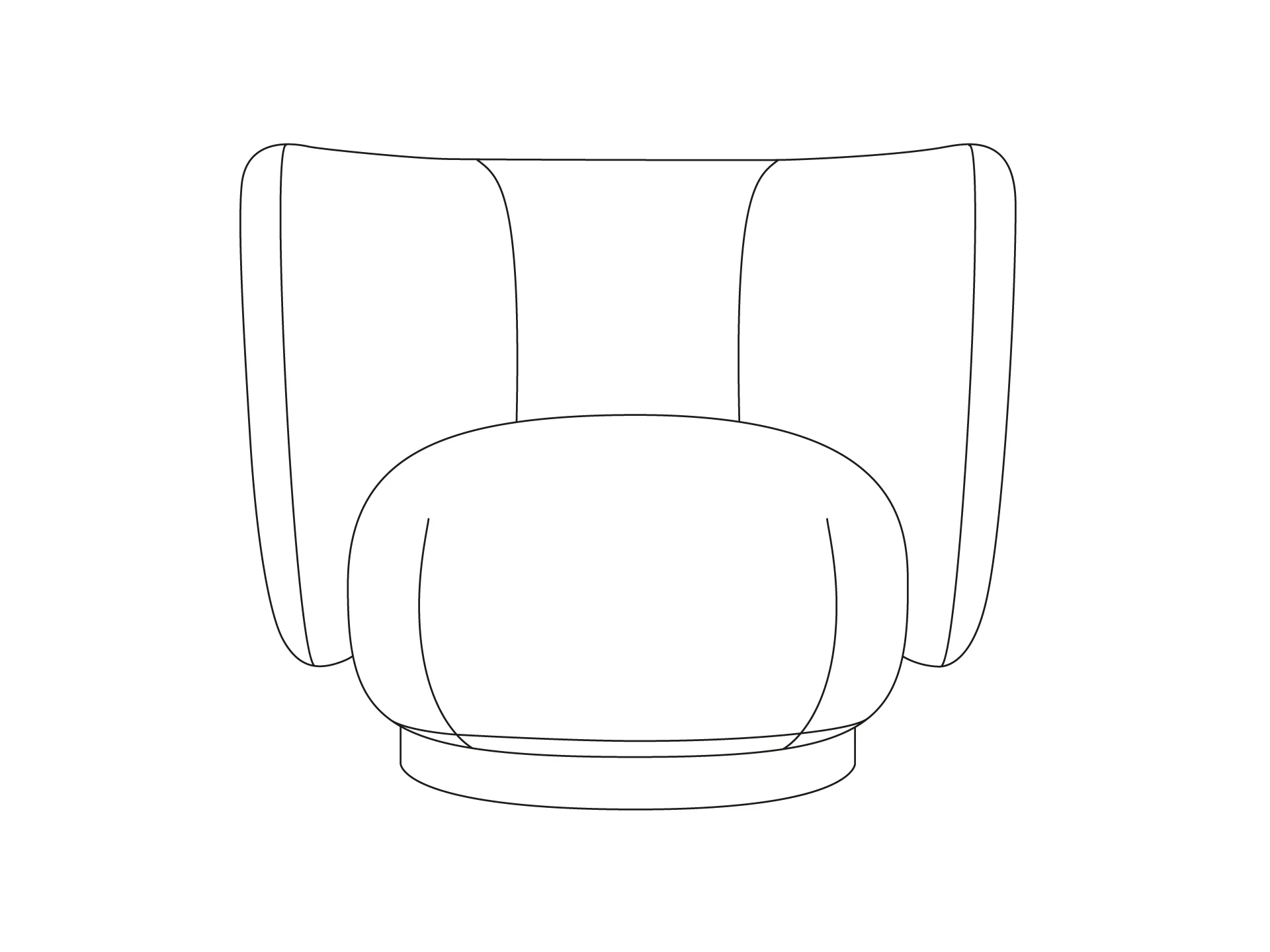 Кресло Lucca вращающееся 823166  - фото 1