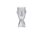 Стеклянная ваза Faces 25см