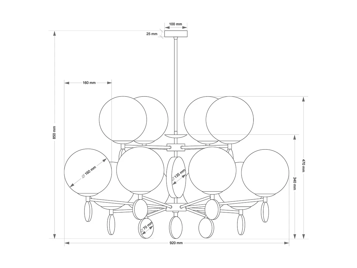 Люстра Dimaro 825862  - фото 3