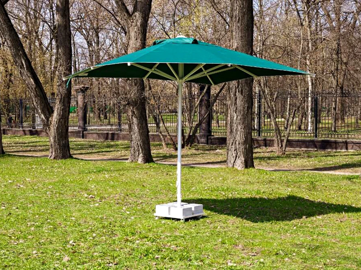 Зонт MISTRAL 300 квадратный с базой-основанием в комплекте 827599  - фото 2