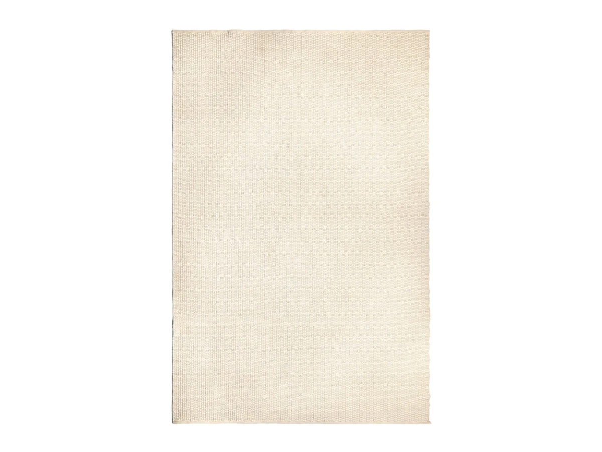 Mascarell Ковер из хлопка и полипропилена белого цвета 200 x 300 см 829848  - фото 1