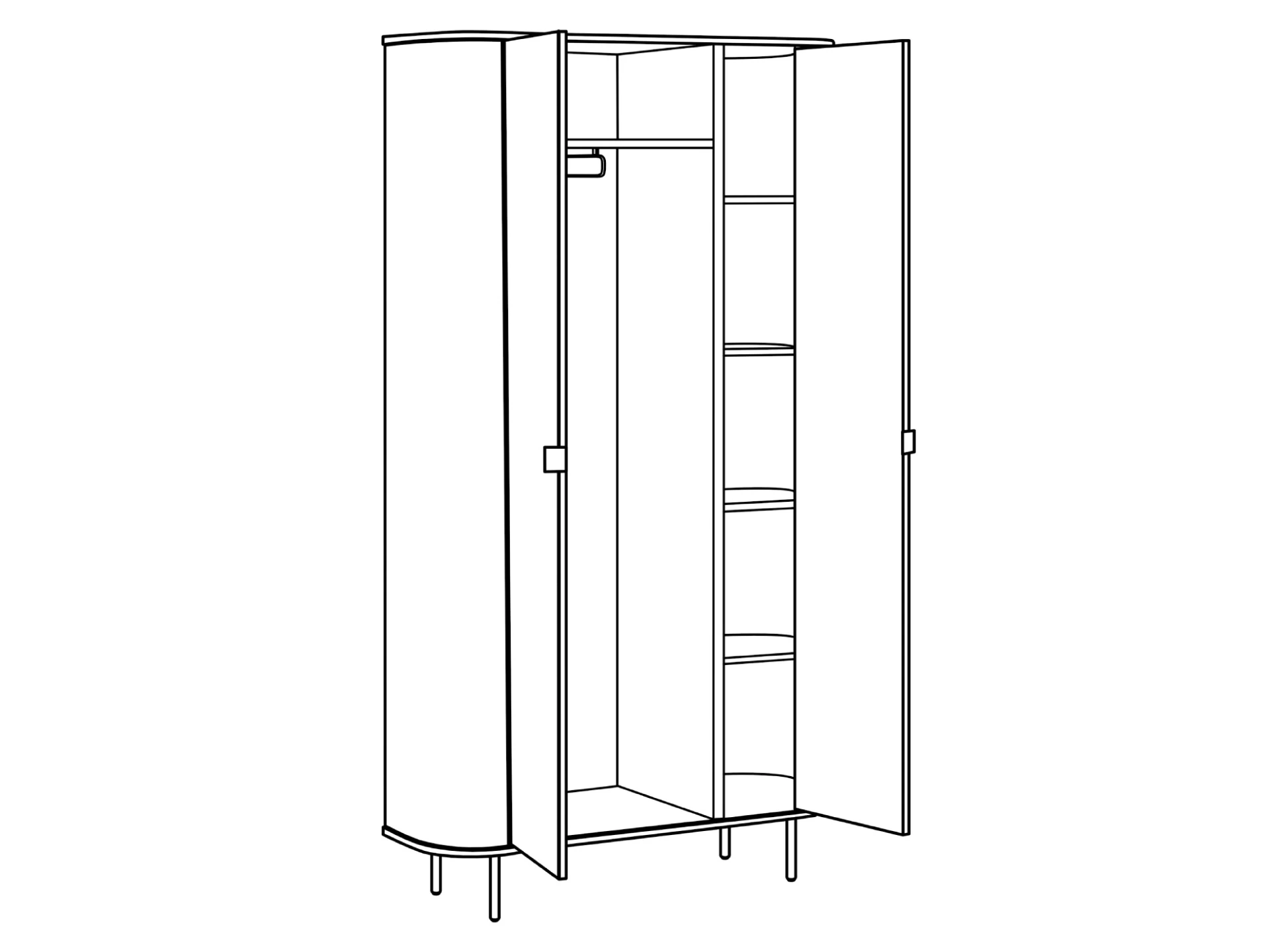 Шкаф Male 831765  - фото 3