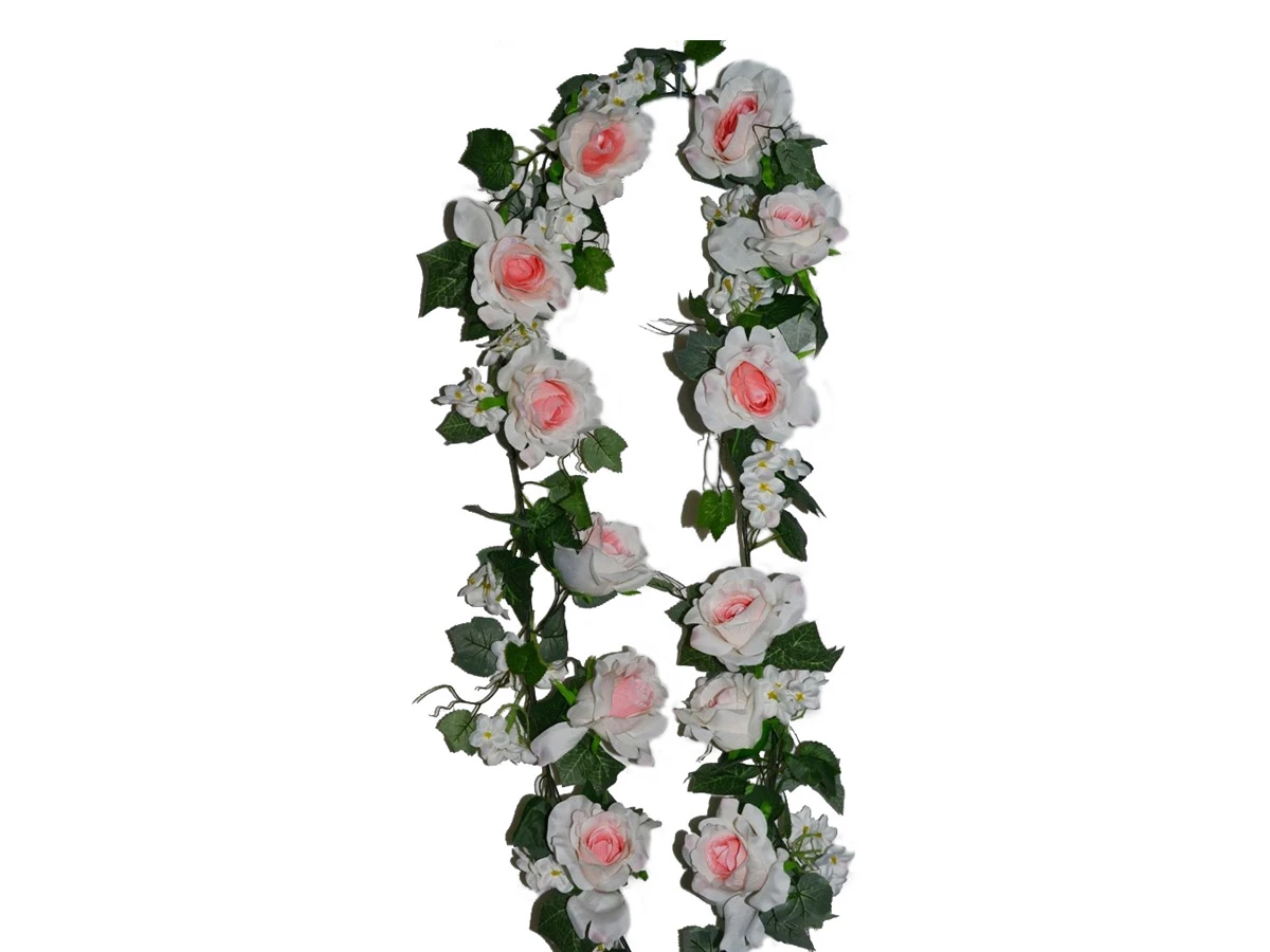 Лиана из роз Элли бело 841478