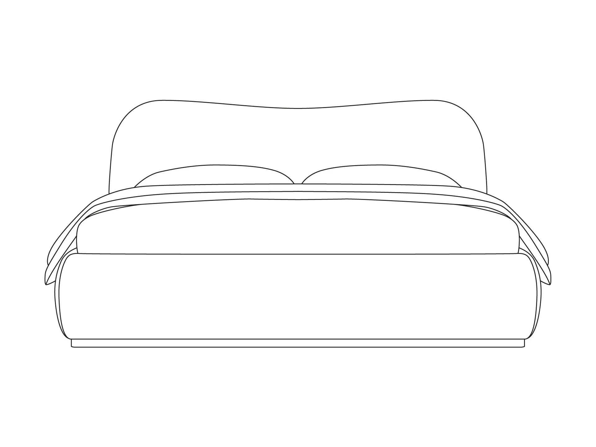 Кровать Patti без подъемного механизма 843391  - фото 1