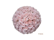 Шар из роз Флай розовый