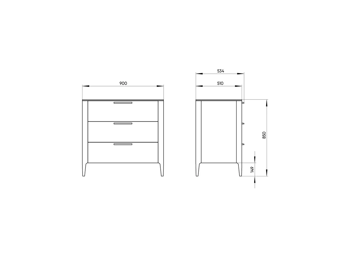 Комод Type oak 846805  - фото 3