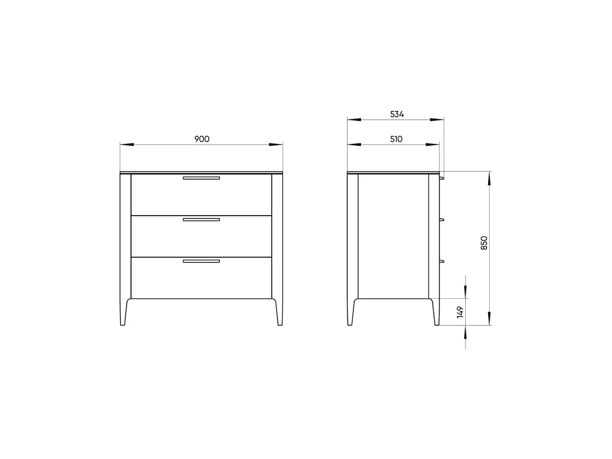 Комод Type oak 846811  - фото 3