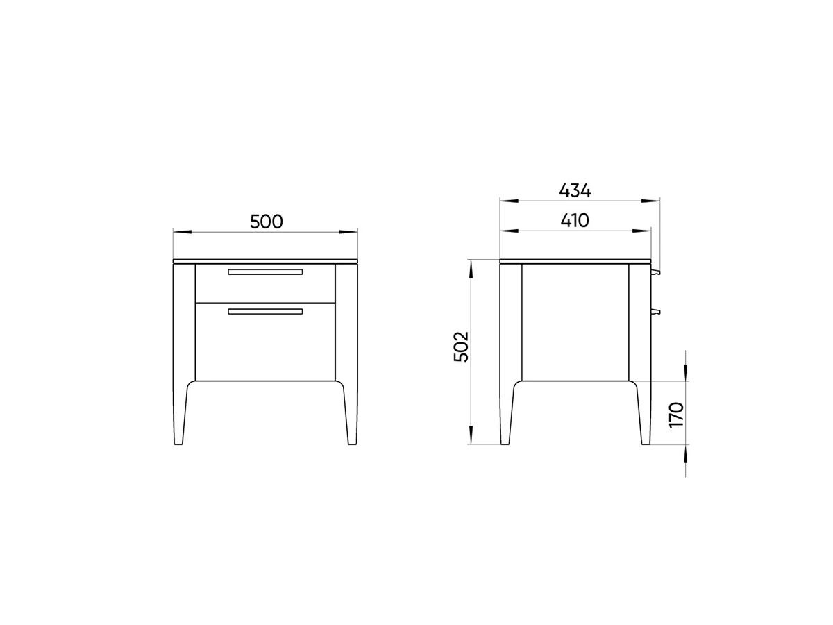 Тумба Type oak 846869  - фото 3