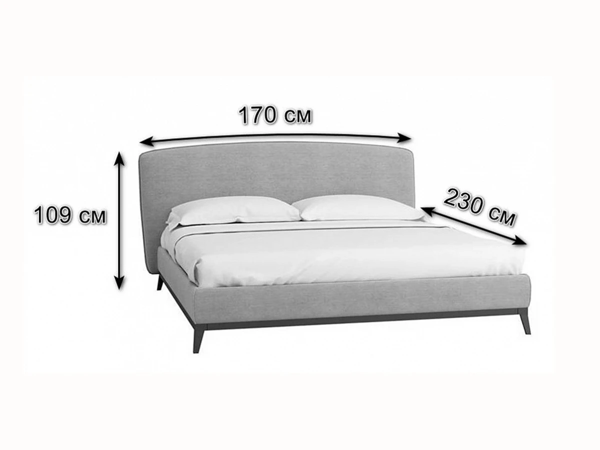 Кровать с ортопедическим основанием 1.4  Сканди Лайт 846876  - фото 2
