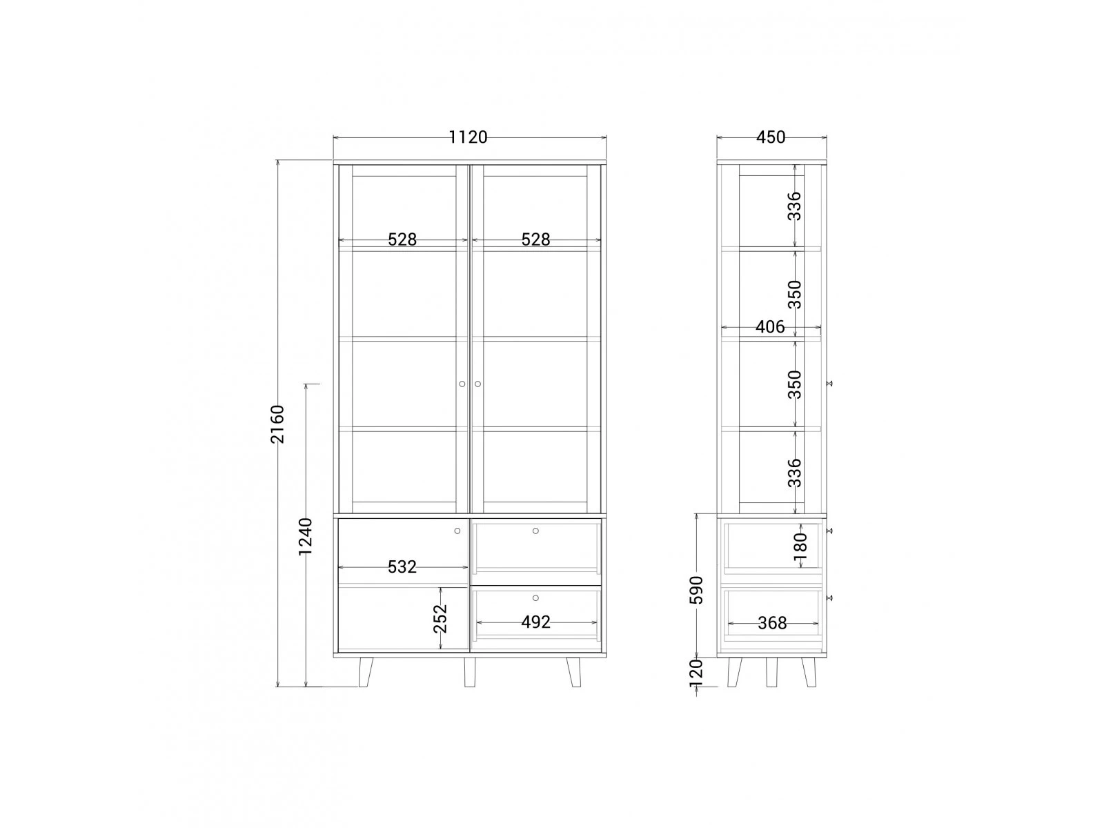 Витрина  TW170 850319  - фото 8