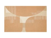 Ковер BROOKLYN 160*230, бежевый,терракотовый