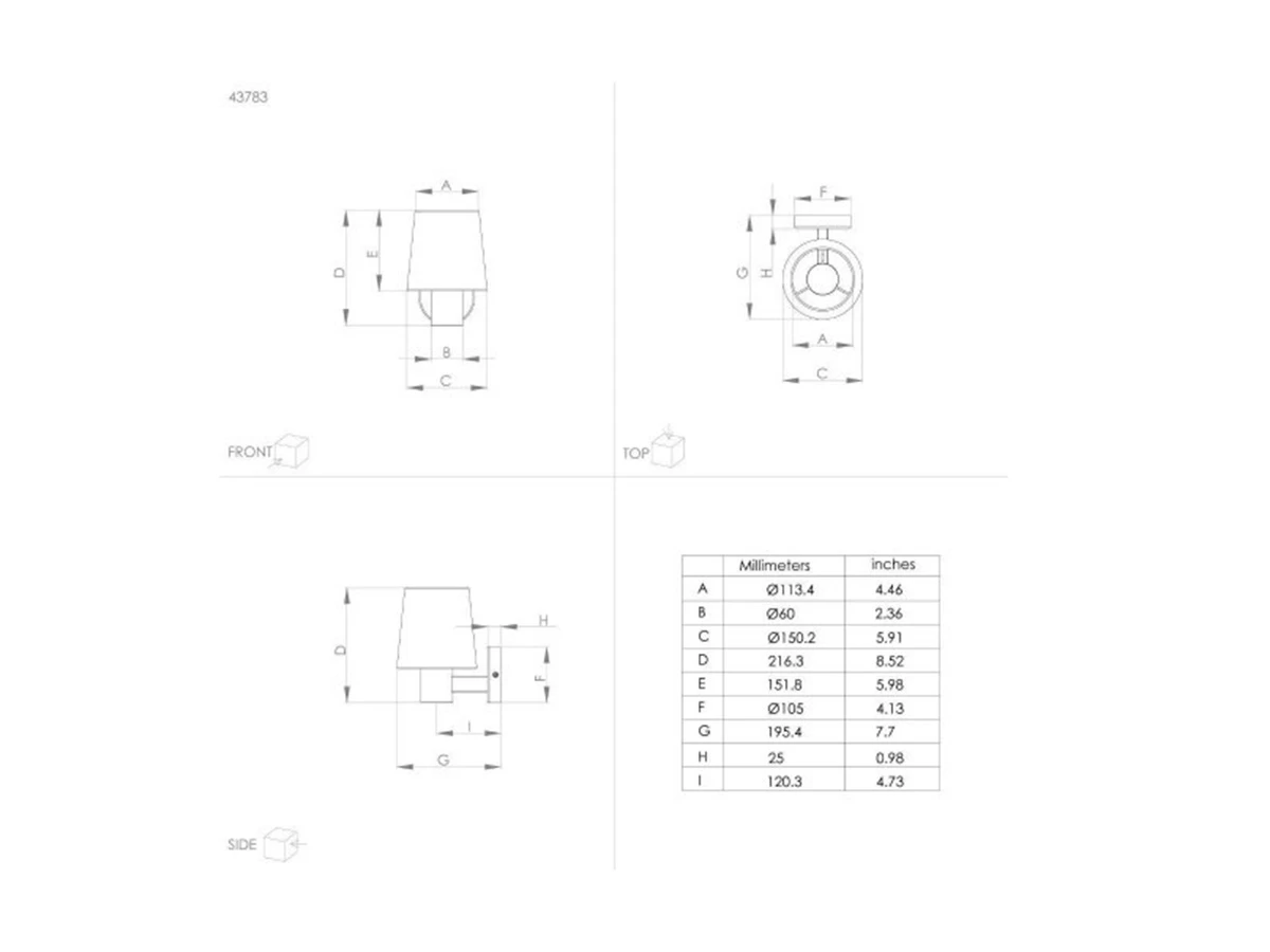 Бра EDALE, 1Х40W, E27, L150, H215, A195, сталь, дерево, текстиль, 43783 852019  - фото 4