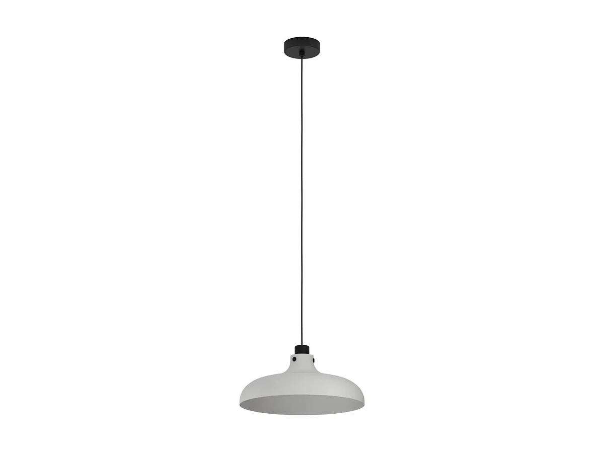 Подвесной потолочный светильник MATLOCK, 1Х40W, E27, сталь, серый, 43825 852057