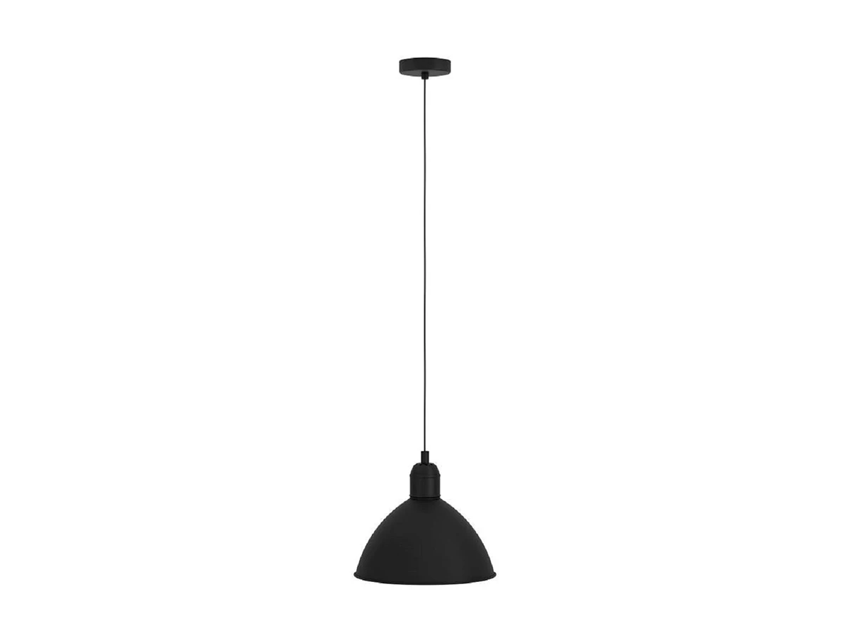 Подвесной светильник PRIDDY, 1X40W(E27), H1100, D305, черный, белый, 43878 852096