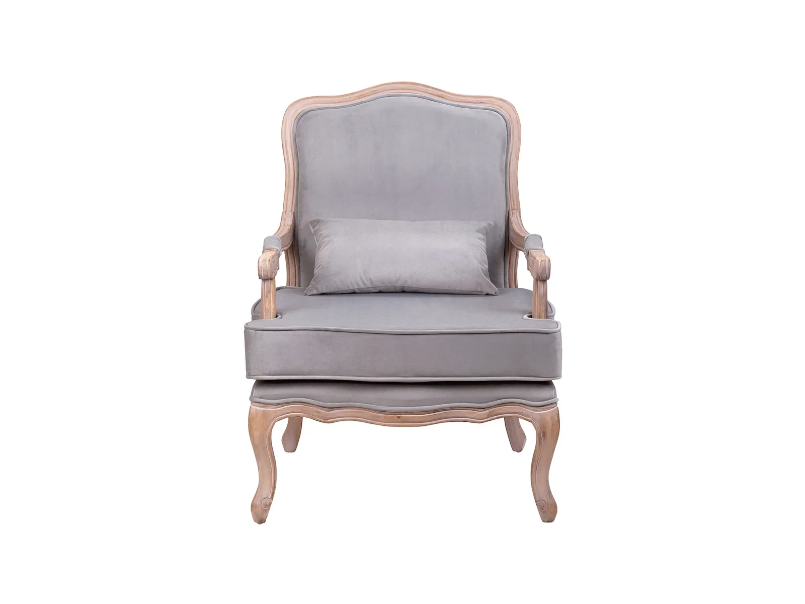 Кресло Nitro grey velvet 625183  - фото 1