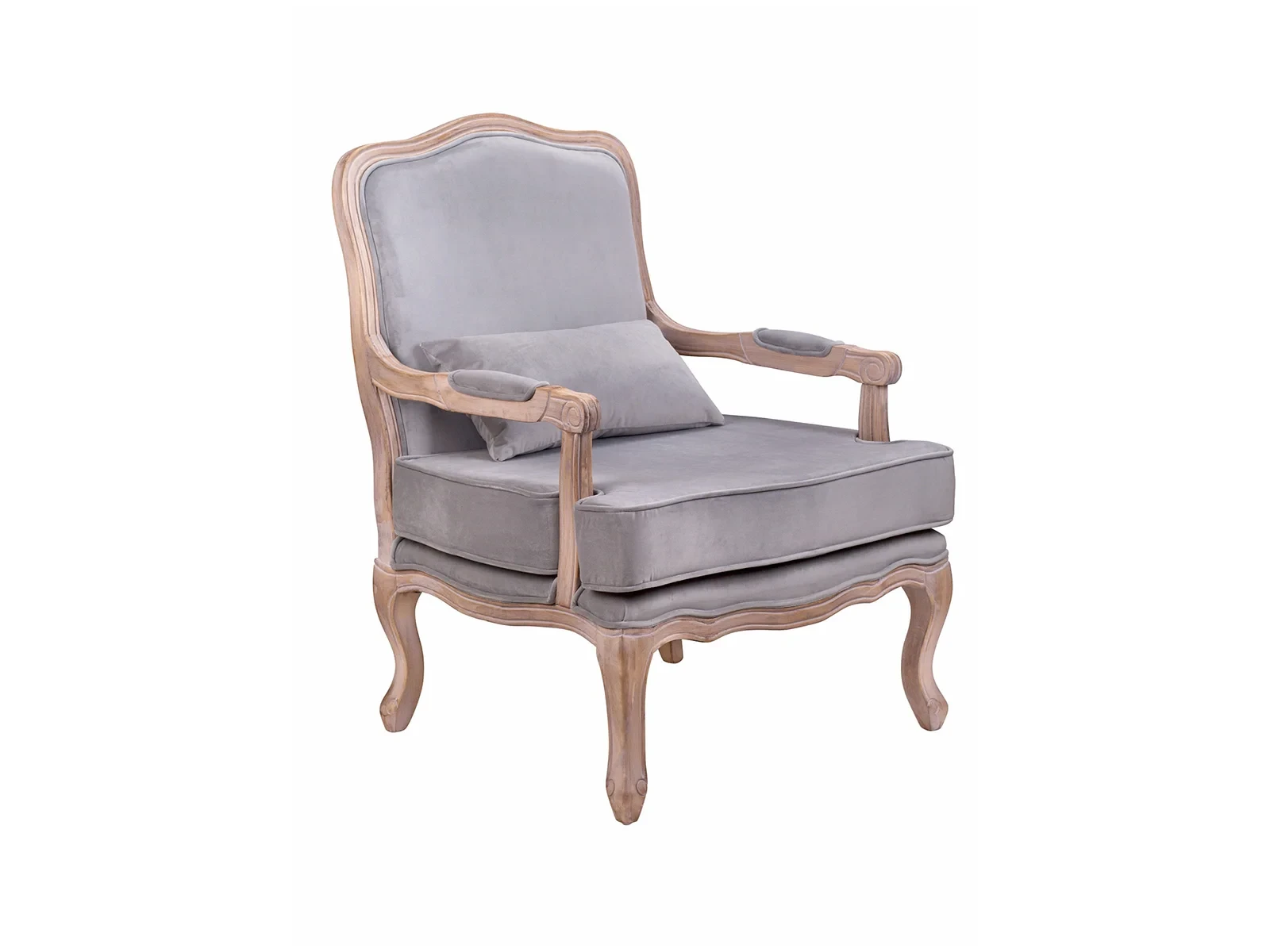 Кресло Nitro grey velvet 625183  - фото 2