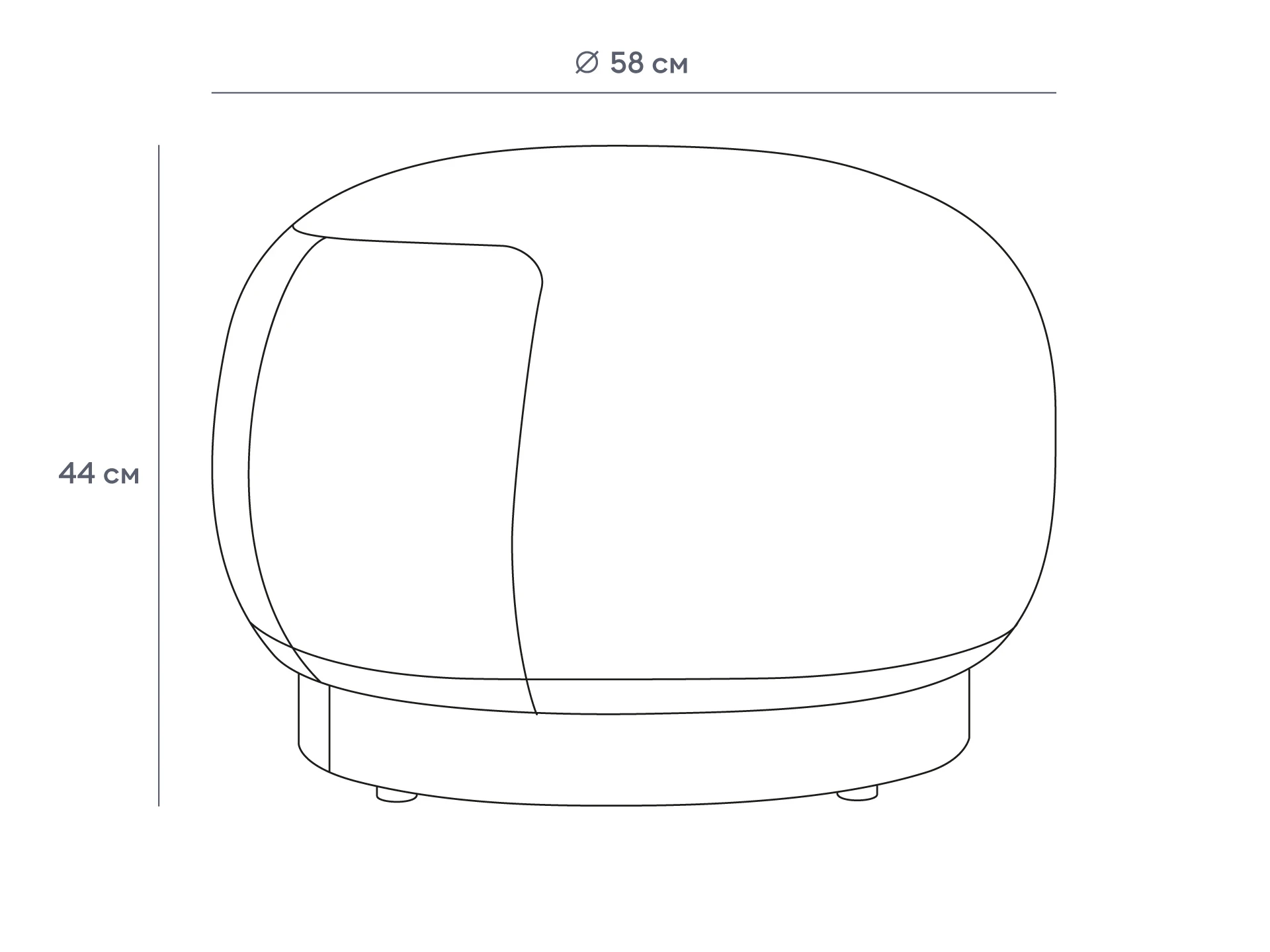Пуф Lucca 853187  - фото 5