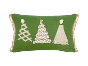 Подушка декоративная с аппликацией Christmas tree