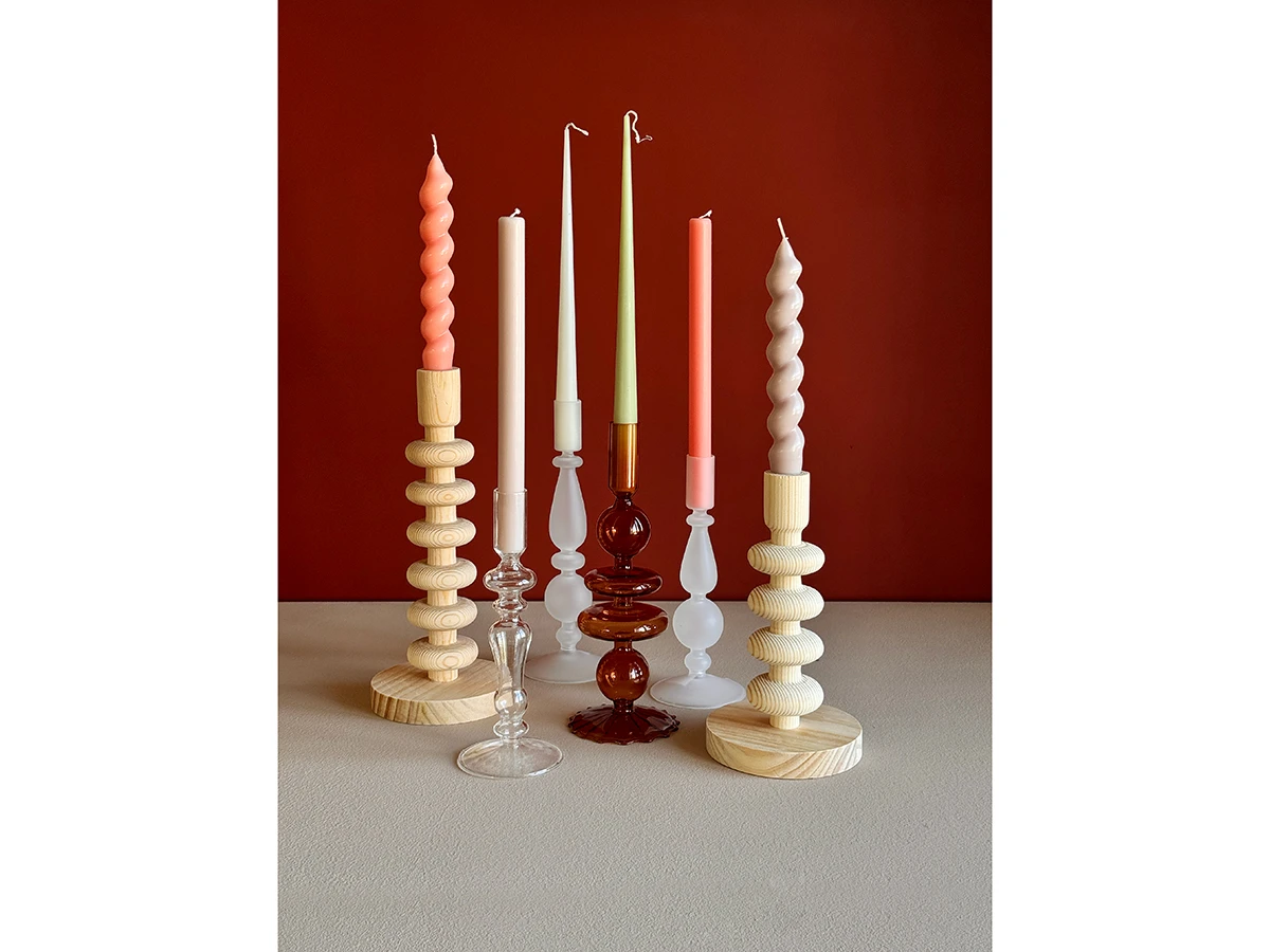 Подсвечник Natural wood 857059