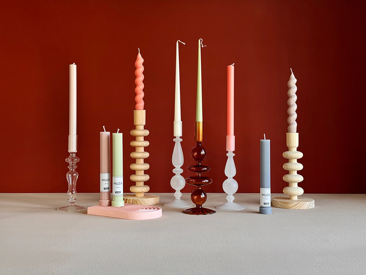 Подсвечник Natural wood 857059  - фото 4