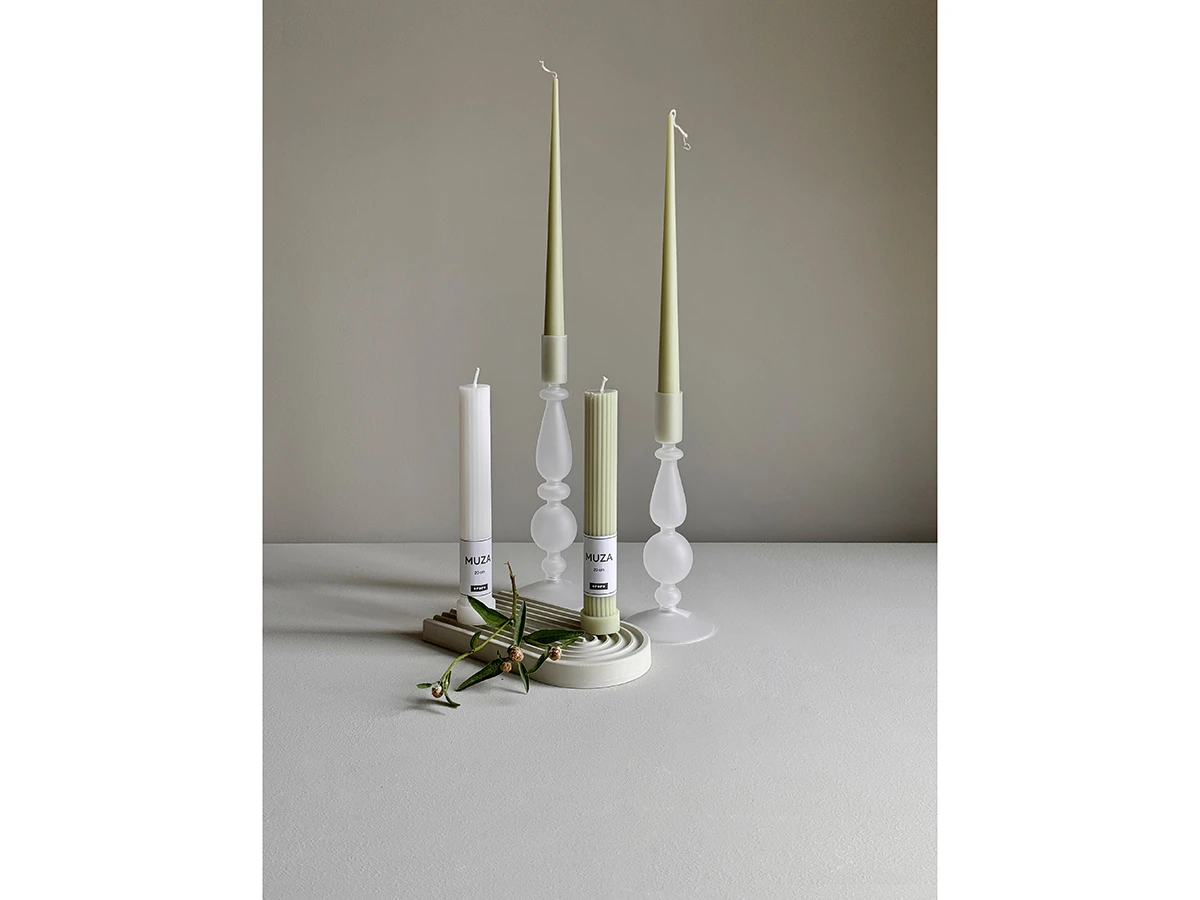 Подсвечник White wave 859026  - фото 6