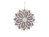 Елочное украшение Снежинка