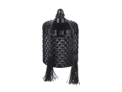 Ароматическая Свеча в стеклянной банке Черная Роза и Гранат