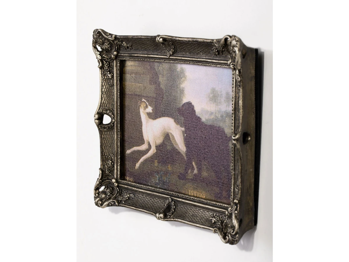 Картина в раме, масло, под старину 861285