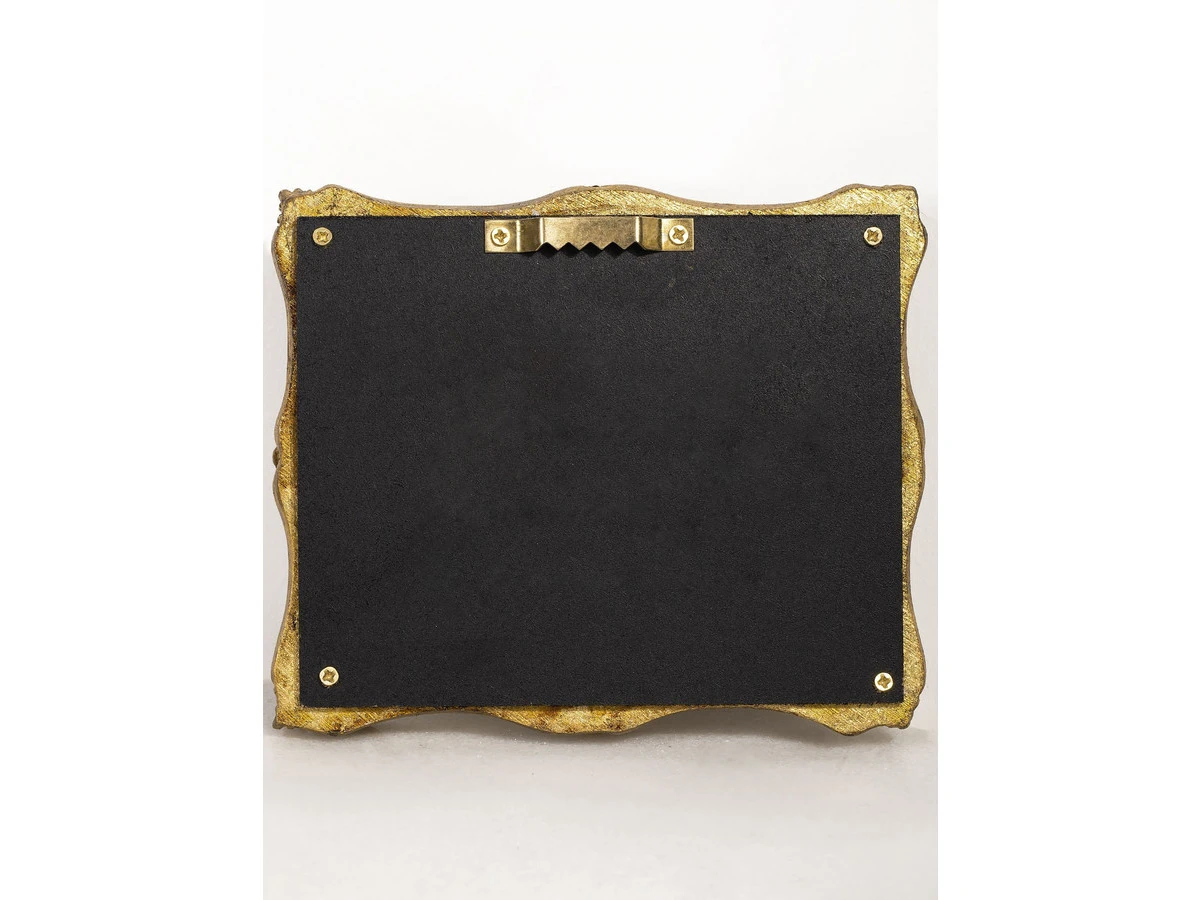 Картина в раме, масло, под старину 861367  - фото 3