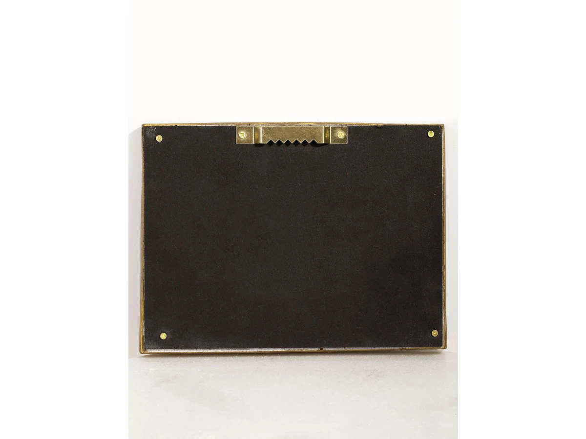 Картина в раме, масло, под старину 861381  - фото 3