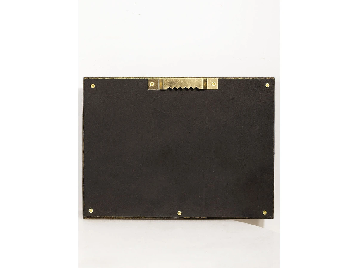 Картина в раме, масло, под старину 861388  - фото 3