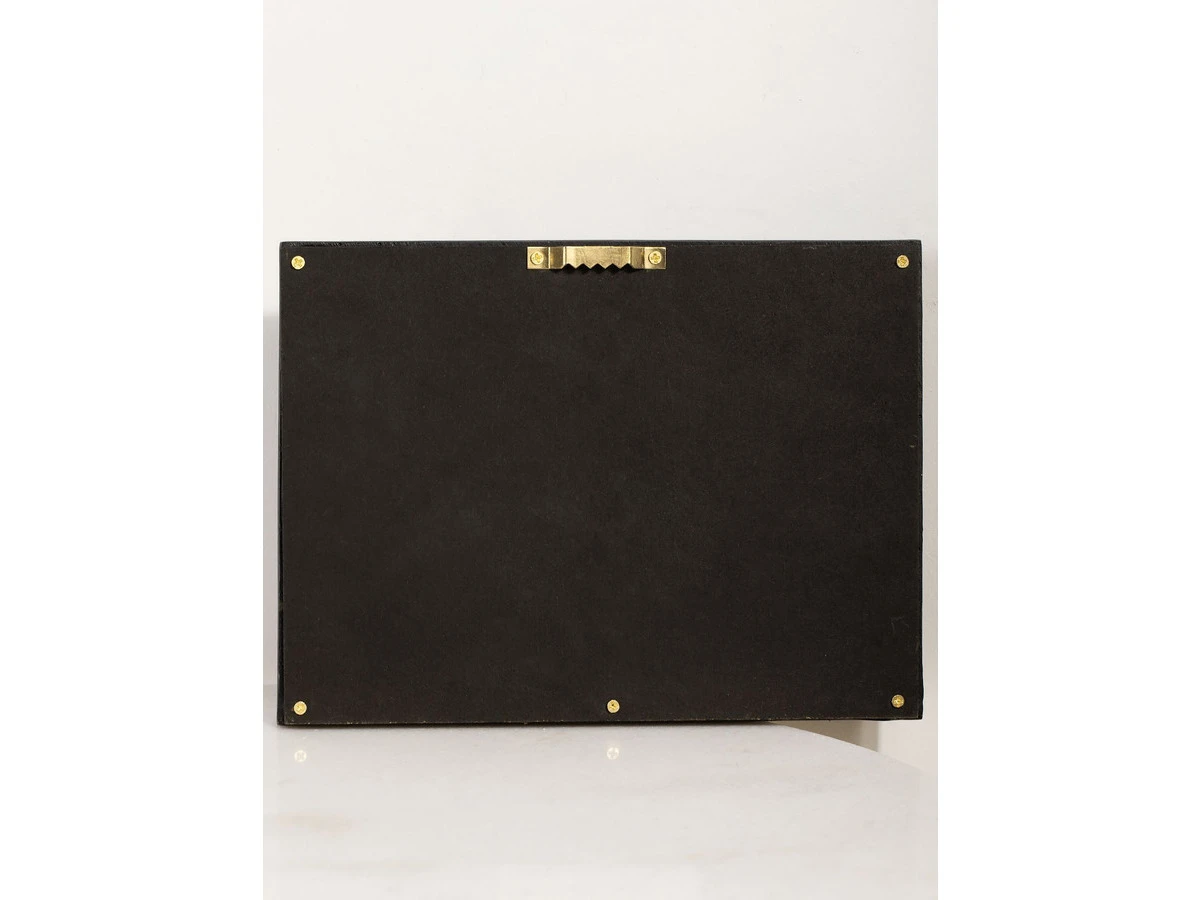 Картина в раме, масло, под старину 861397  - фото 3