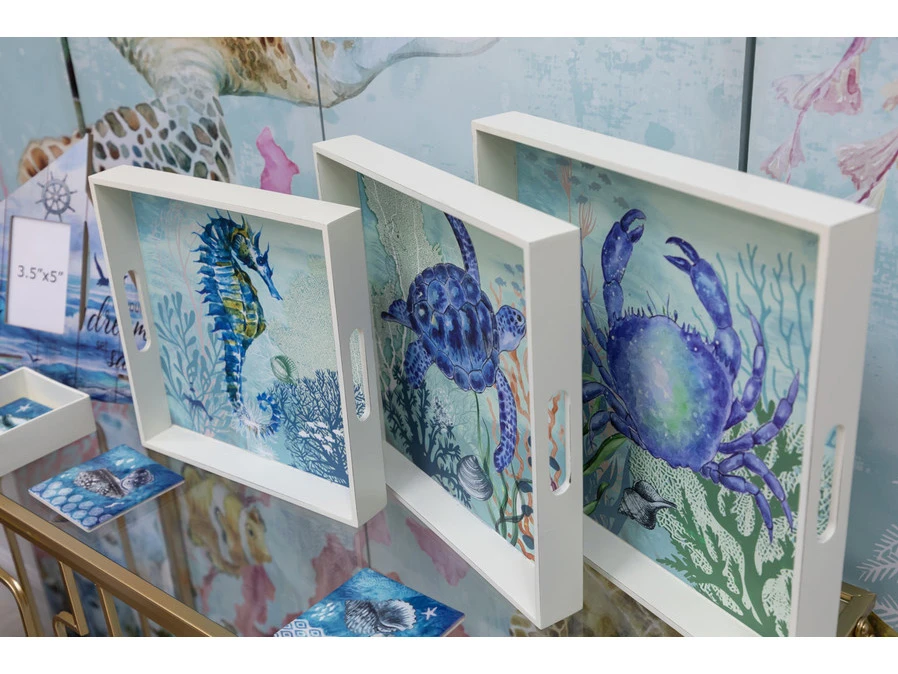 Подносы, набор из 3 предметов 861433  - фото 6