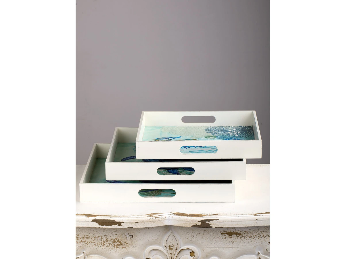 Подносы, набор из 3 предметов 861433  - фото 8